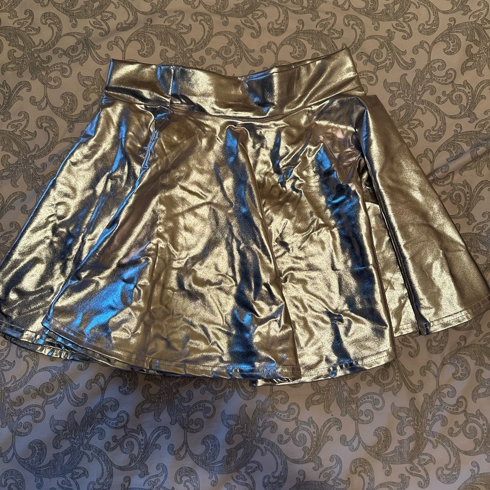 Metallic Party Skirt